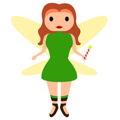 Cute fairy icon