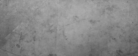 Foto op Canvas Grijze betonnen muur © Stillfx