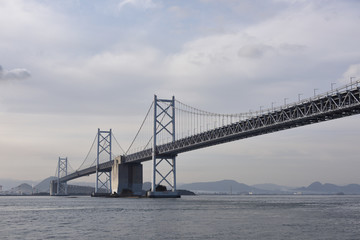 Fototapeta na wymiar 日本の香川県の瀬戸大橋