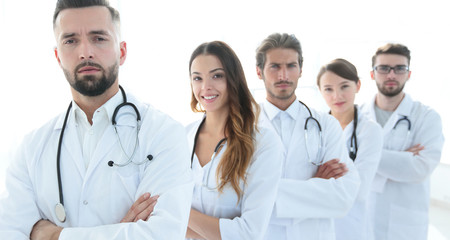 Fototapeta premium professional team of doctors therapists