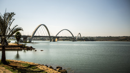 Fototapeta na wymiar Ponte Juscelino Kubitschek - Brasília