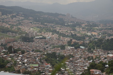 Fototapeta na wymiar Medellin - Mirador Oriente