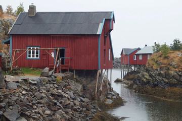 Norweskie wyspy Lofoty - miejscowość A, ostatnia w archipelagu