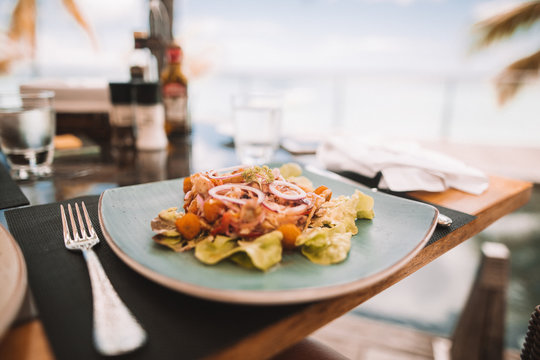 seafood salat
