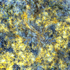 3d abstract fractal illustration