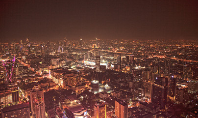 bangkok city lights