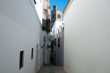 Fototapeta na wymiar Andalucian white towns