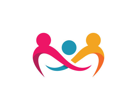 Community care Logo template