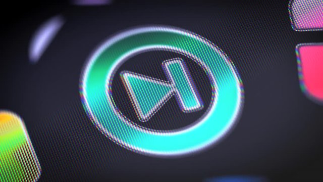 The next icon on the Screen. 4K Resolution. Encoder Prores 4444. Great Quality. Looping.