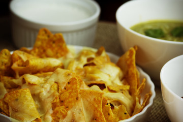 Nachos with cheese