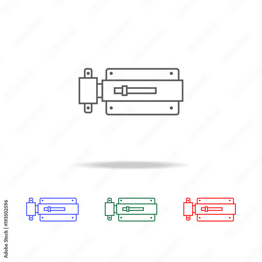 Poster bolt icon. elements in multi colored icons for mobile concept and web apps. icons for website design
