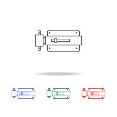 Obraz premium bolt icon. Elements in multi colored icons for mobile concept and web apps. Icons for website design and development, app development
