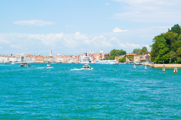Panoramic view  of Venice