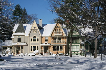 Fototapeta na wymiar snow house
