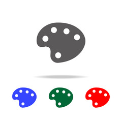 watercolor icon. Elements in multi colored icons for mobile concept and web apps. Icons for website design and development, app development