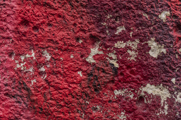 old cracked paint concrete wall texture background