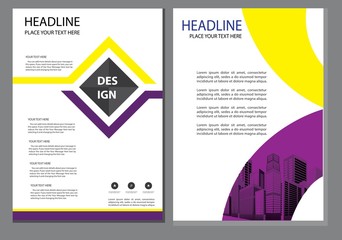 design cover book brochure flyer layout annual report business template
