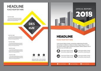 design cover book brochure flyer layout annual report business template