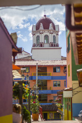 Fototapeta premium Las calles de Guatapé