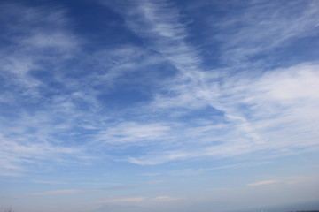 爽やかな冬の空
