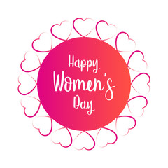 Women day label