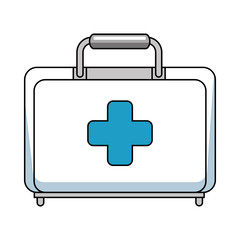 medical kit isolated icon vector illustration design