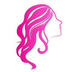 Abstract beauty girl avatar