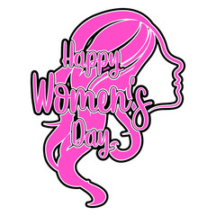 Girl avatar. Happy women day