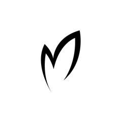 M Abstract Logo