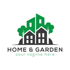 Home and Garden Logo Vector