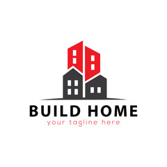 Build Home Logo Vector