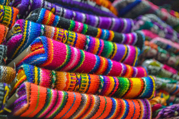 Colorful Ponchos of Los Cabos, Mexico
