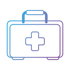 medical kit isolated icon vector illustration design