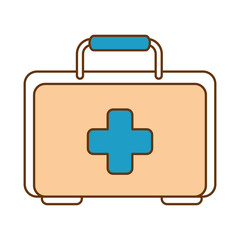 medical kit isolated icon vector illustration design