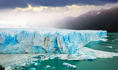 Abwaschbare Fototapete Gletscher Gletscher Perito Moreno, südöstlich von Argentinien