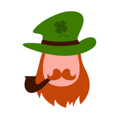 Abstract leprechaun avatar