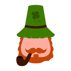 Abstract leprechaun avatar