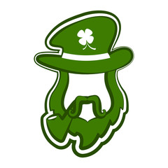 Abstract leprechaun avatar
