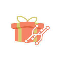 Digital Gift Logo Icon Design
