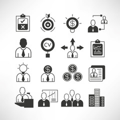 business management icons