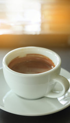 cup of espresso coffee