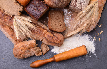 Freshness of fragrant bread from the best wheat varieties