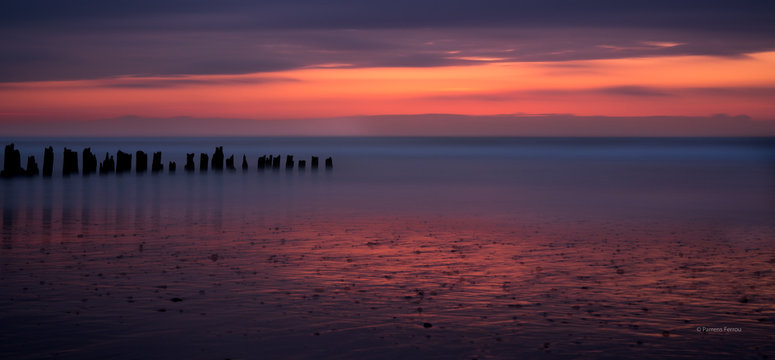 sunset seignosse france