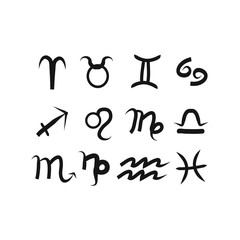 zodiac signs Doodle