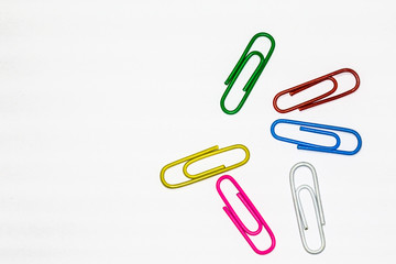 colored clips