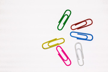 colored clips
