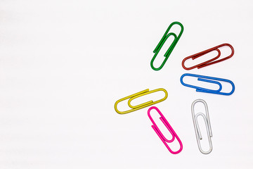colored clips