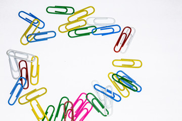 colored clips
