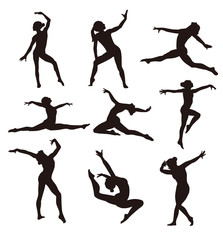 Gymnastic Silhouettes