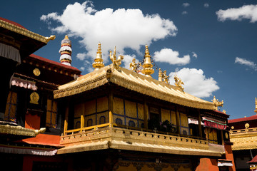 Jokhang Temple Tibetan Buddhism Lhasa Tibet